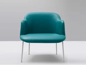 DEEP - Guest chair with armrests by Quinti Sedute - view 2
